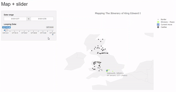 Plotly - Scattergeo with slider